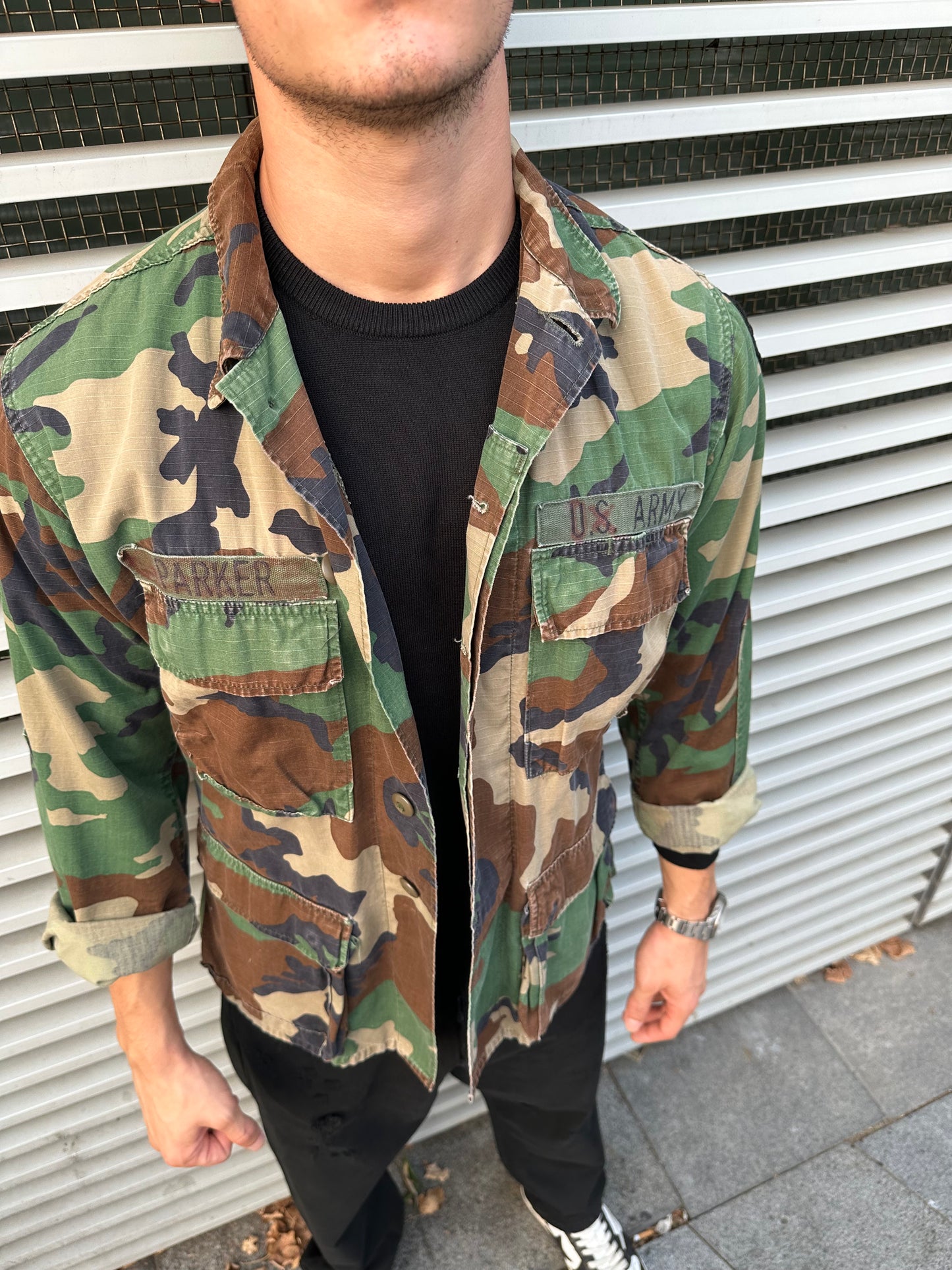 Giacca vintage Camouflage